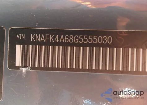 2016 Kia Forte Lx z USA, uszkodzony, nr VIN KNAFK4A68G5555030